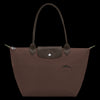 Mocha Le Pliage Green M Tote bag